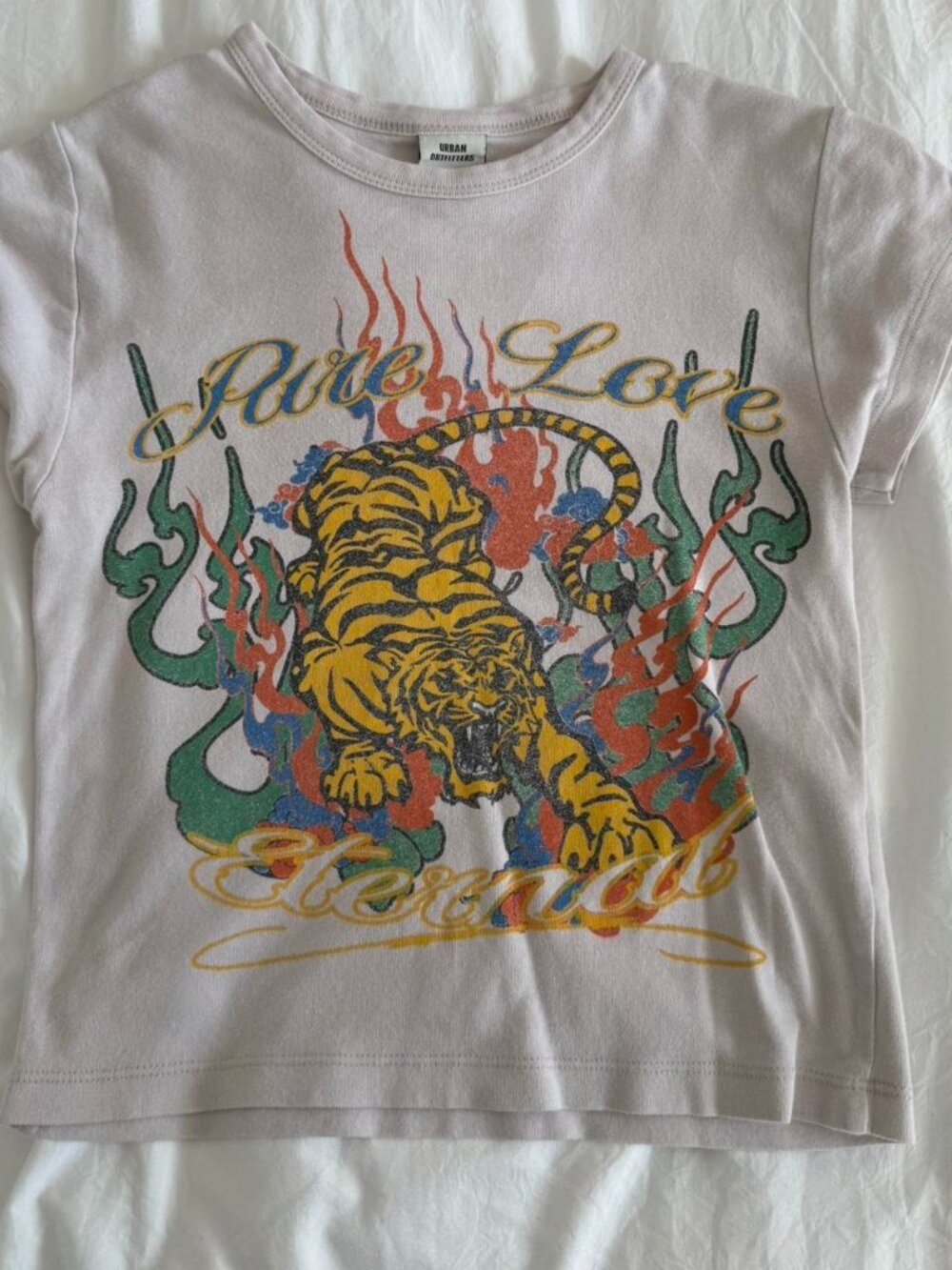 Women's white t-shirt
